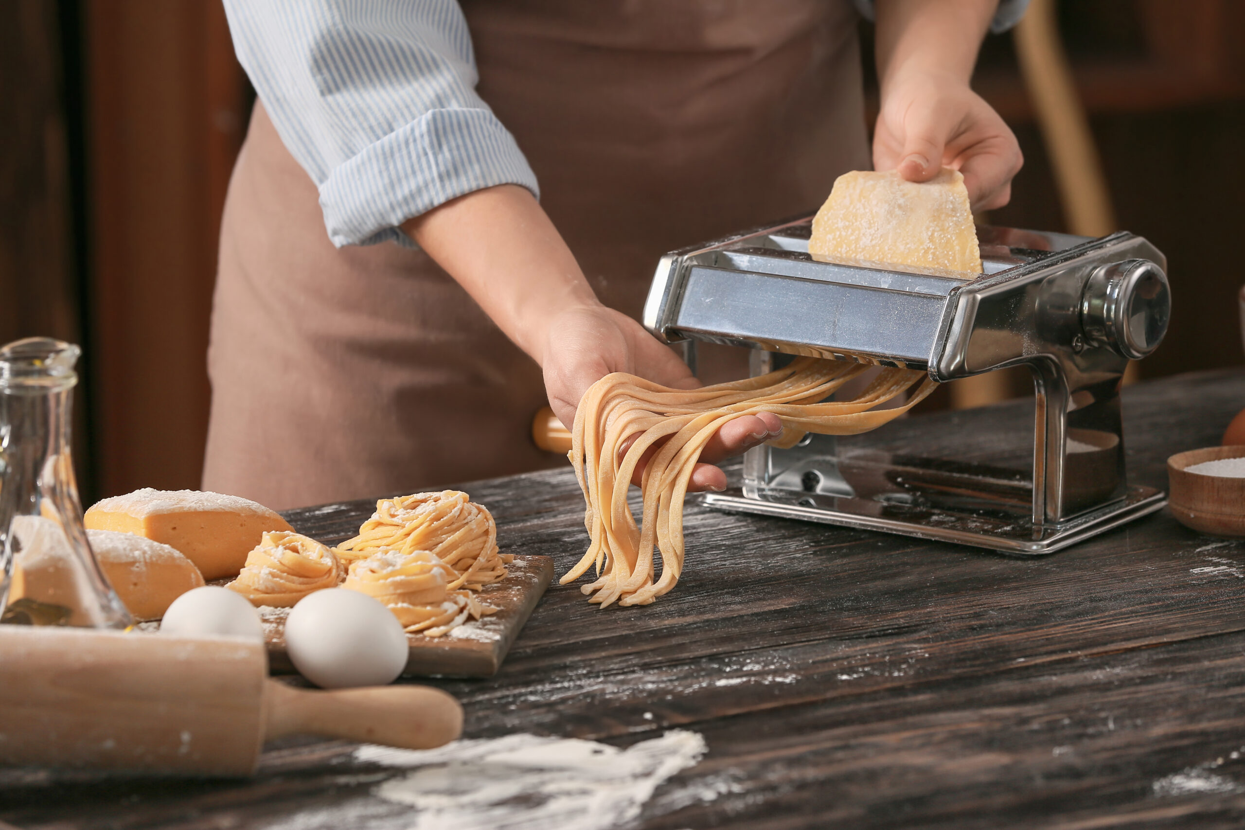 italienische pastamaschine elektrisch rezepte